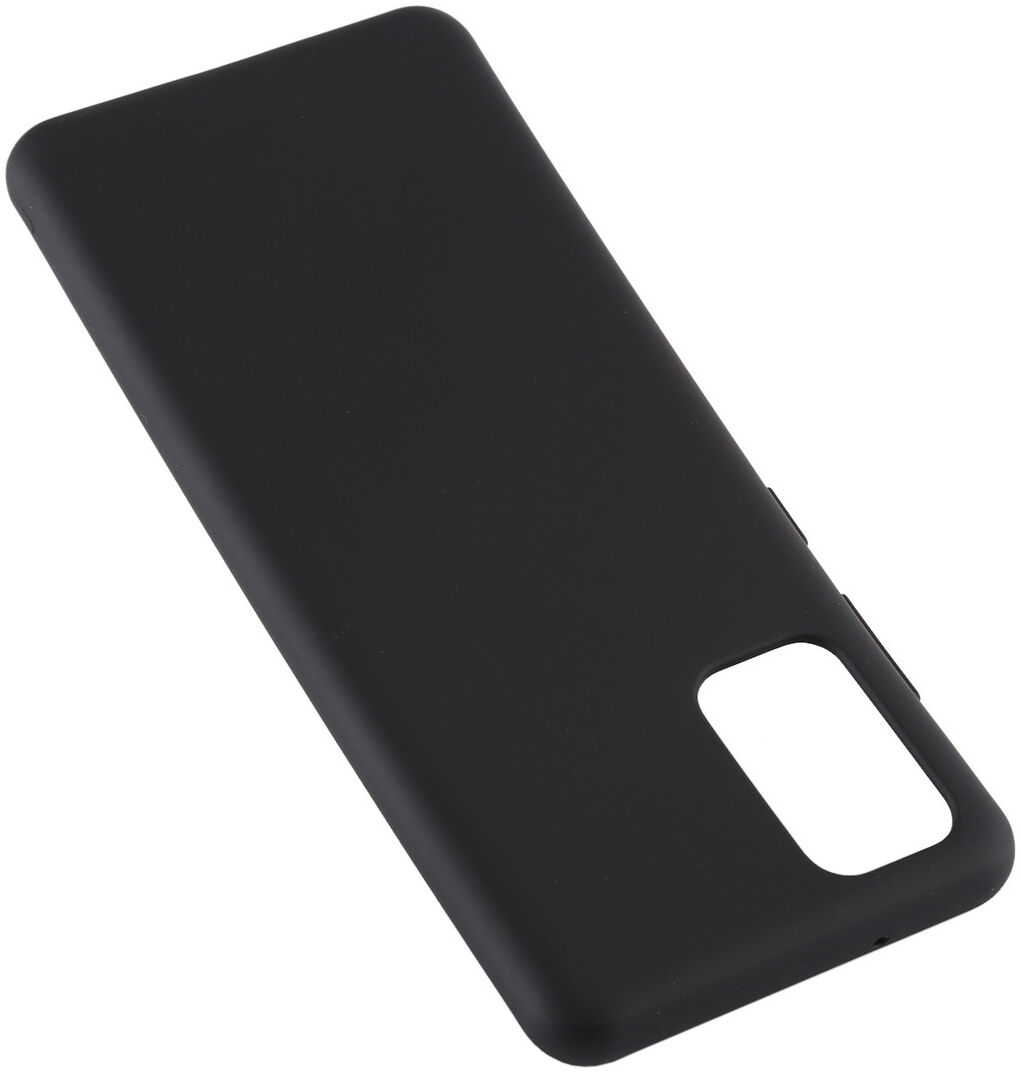 Samsung Galaxy S20 Hoesje Dun TPU Matte Back Cover Zwart afbeelding 4