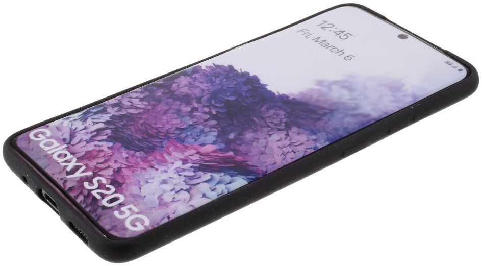 Samsung Galaxy S20 Hoesje Dun TPU Matte Back Cover Zwart afbeelding 7
