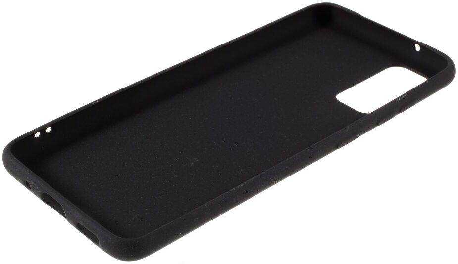Samsung Galaxy S20 Hoesje Dun TPU Matte Back Cover Zwart afbeelding 8