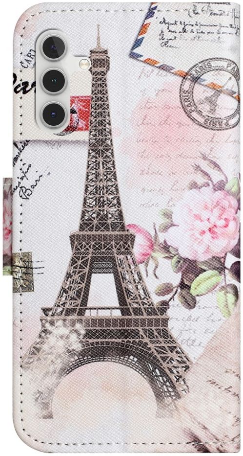 Samsung Galaxy A24 Hoesje Portemonnee Book Case Eiffeltoren Print afbeelding 5
