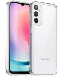 Samsung Galaxy A24 Hoesje Hybride Back Cover Transparant