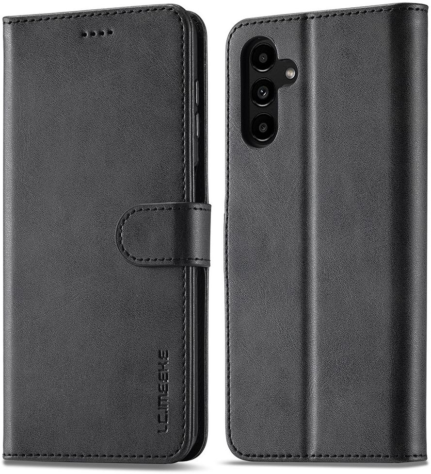 LC.IMEEKE Samsung Galaxy A24 Hoesje Portemonnee Book Case Zwart afbeelding 3