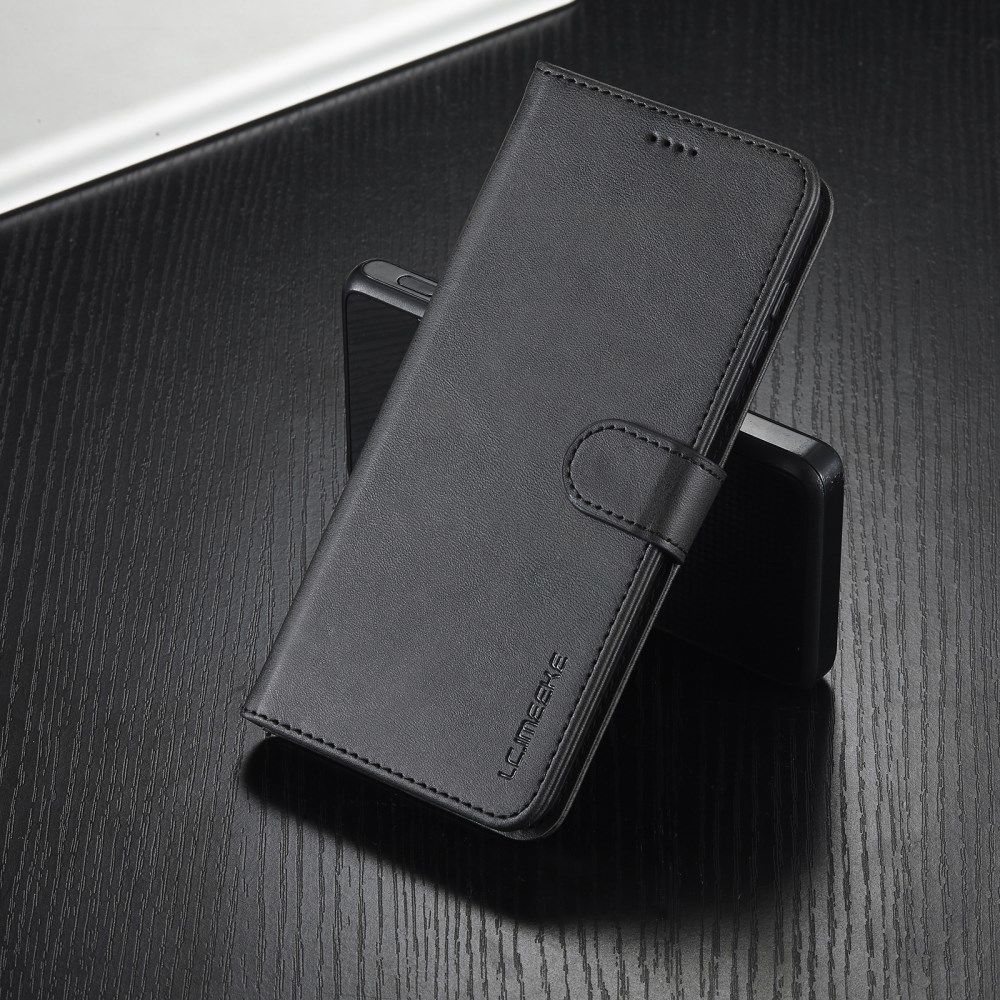 LC.IMEEKE Samsung Galaxy A24 Hoesje Portemonnee Book Case Zwart afbeelding 4