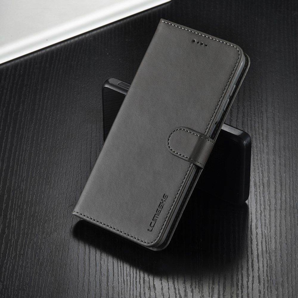 LC.IMEEKE Samsung Galaxy A24 Hoesje Portemonnee Book Case Grijs afbeelding 4