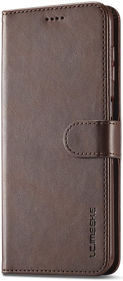 LC.IMEEKE Samsung Galaxy A24 Hoesje Portemonnee Book Case Bruin afbeelding 2