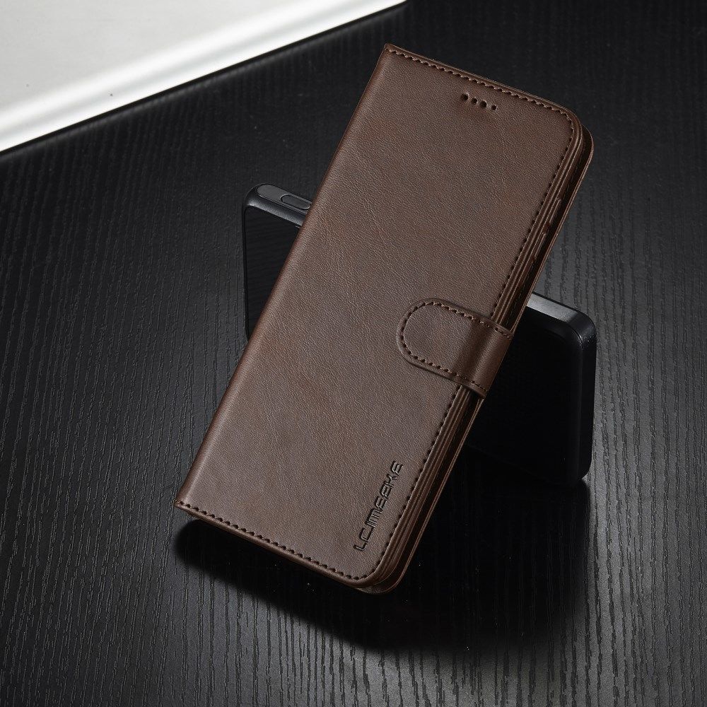 LC.IMEEKE Samsung Galaxy A24 Hoesje Portemonnee Book Case Bruin afbeelding 4