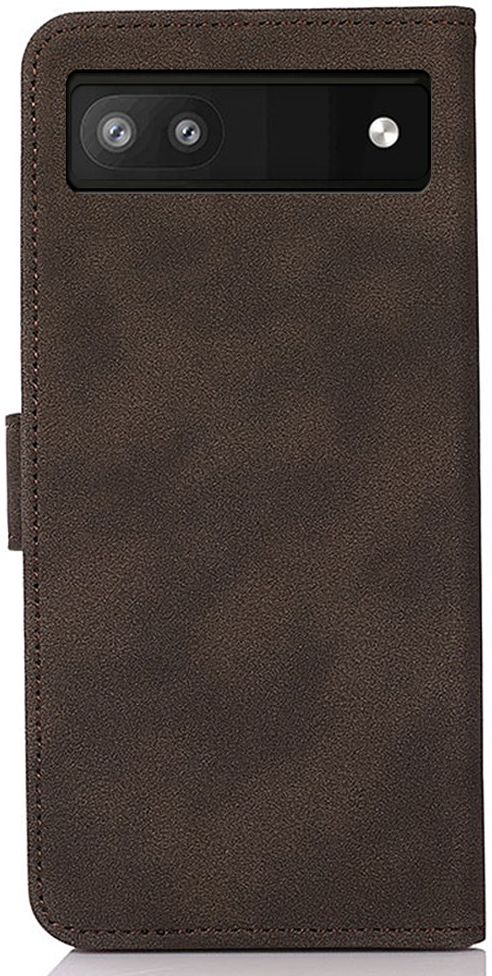 KHAZNEH Google Pixel 7a Hoesje Retro Wallet Book Case Bruin afbeelding 8