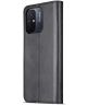AZNS Xiaomi Redmi 12C Hoesje Wallet Book Case Kunstleer Zwart