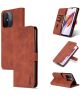 AZNS Xiaomi Redmi 12C Hoesje Wallet Book Case Kunstleer Bruin