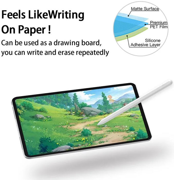 Samsung Galaxy A24 Screen Protector Paper Feel Folie afbeelding 2