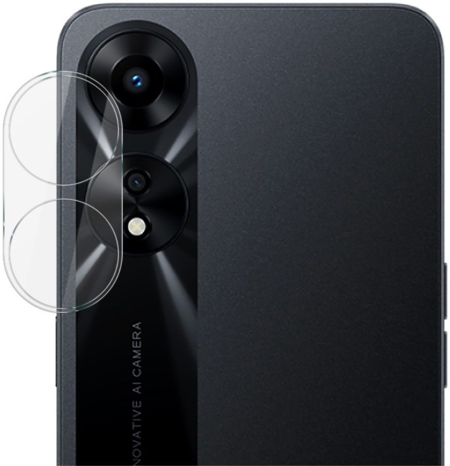 Imak Oppo A58 5G / A78 5G Camera Lens Protector + Lens Cap Clear afbeelding 5