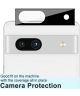 Imak Google Pixel 7a Camera Lens Protector Tempered Glass Zwart