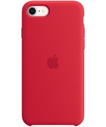 Origineel Apple iPhone SE (2022 / 2020) Hoesje Silicone Case Rood