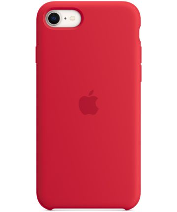Origineel Apple iPhone SE (2022 / 2020) Hoesje Silicone Case Rood Hoesjes