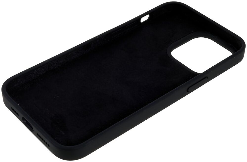 Apple iPhone 14 Pro Max Hoesje Dun TPU Matte Back Cover Zwart afbeelding 9