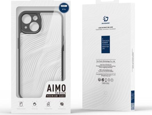 Dux Ducis Aimo Apple iPhone 14 Hoesje Back Cover Zwart afbeelding 10