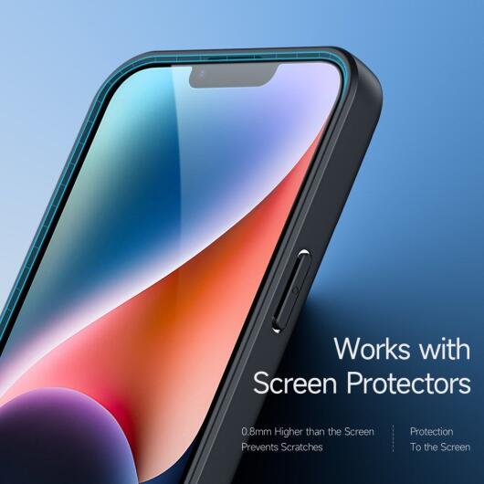 Dux Ducis Aimo Apple iPhone 14 Hoesje Back Cover Zwart afbeelding 7