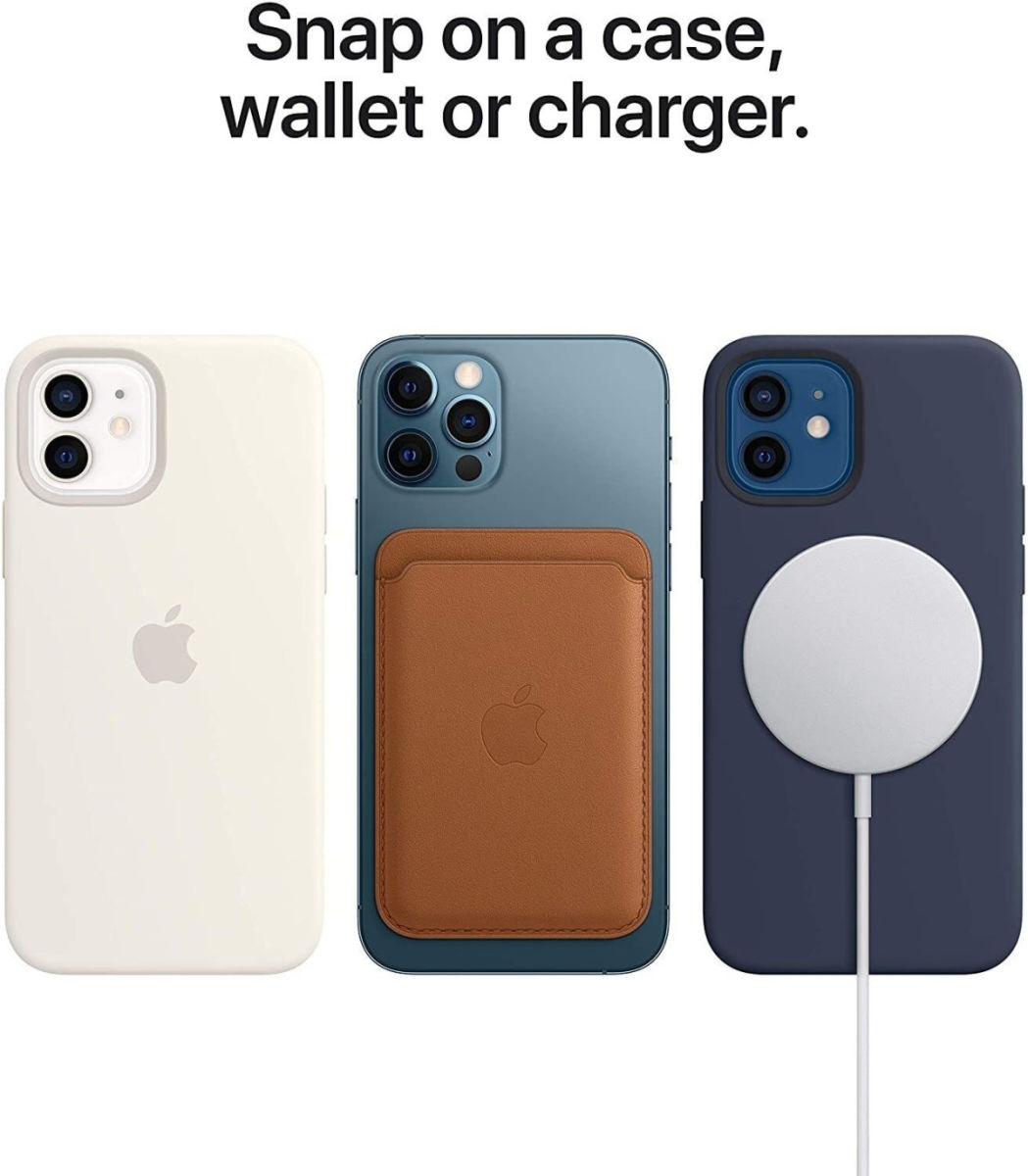 Originele Apple Leather Wallet MagSafe Kaarthouder/Portemonnee Bruin afbeelding 5