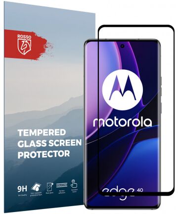 Rosso Motorola Edge 40 9H Tempered Glass Screen Protector Screen Protectors