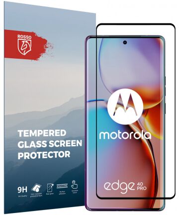 Rosso Motorola Edge 40 Pro 9H Tempered Glass Screen Protector Screen Protectors
