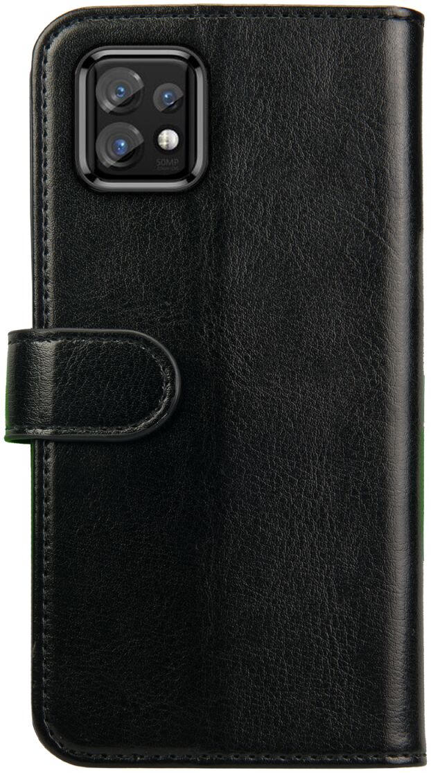 Rosso Element Motorola Edge 40 Pro Hoesje Book Cover Wallet Zwart afbeelding 2