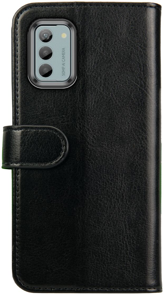 Rosso Element Nokia G22 Hoesje Book Cover Wallet Zwart afbeelding 2