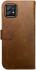 Rosso Element Motorola Edge 40 Pro Hoesje Book Cover Wallet Bruin afbeelding 2