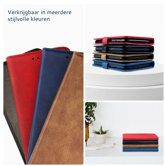 Rosso Element Oppo A58 5G / A78 Hoesje Book Cover Wallet Bruin afbeelding 6