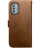 Rosso Element Nokia G22 Hoesje Book Cover Wallet Bruin