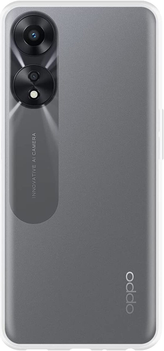 Oppo A58 5G / A78 Hoesje Dun TPU Back Cover Flexibel Transparant afbeelding 5