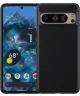 Google Pixel 8 Pro Hoesje Dun TPU Matte Back Cover Zwart