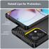 Motorola Edge 40 Pro Hoesje Geborsteld TPU Flexibele Back Cover Zwart afbeelding 7