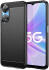 Oppo A58 5G / A78 5G Hoesje Geborsteld TPU Flexibele Back Cover Zwart afbeelding 1