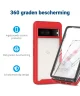 Google Pixel 8 Hoesje Full Protect 360° Cover Hybride Rood