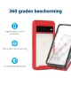 Google Pixel 8 Pro Hoesje Full Protect 360° Cover Hybride Rood