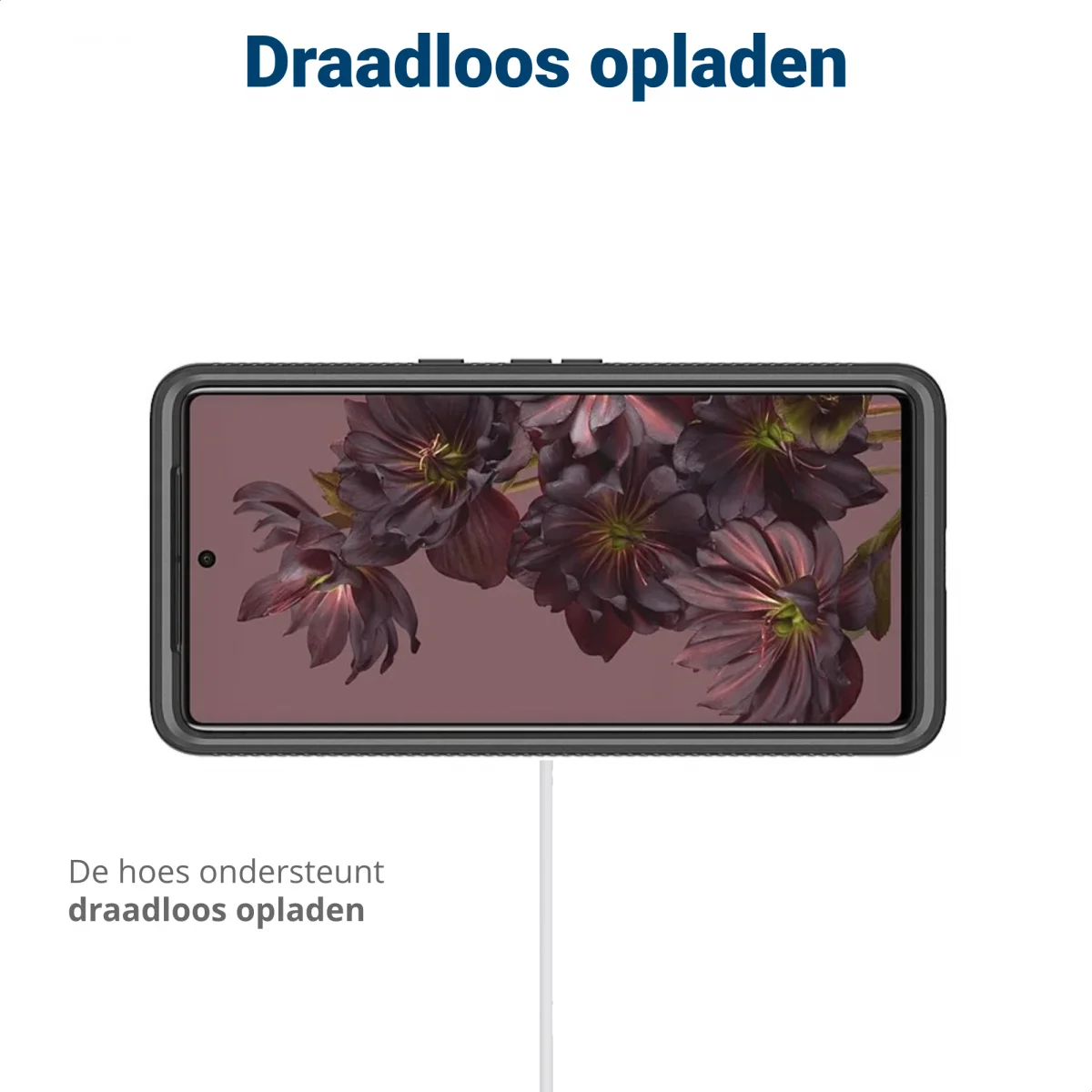 Google Pixel 8 Pro Hoesje Full Protect 360° Cover Hybride Rood afbeelding 6
