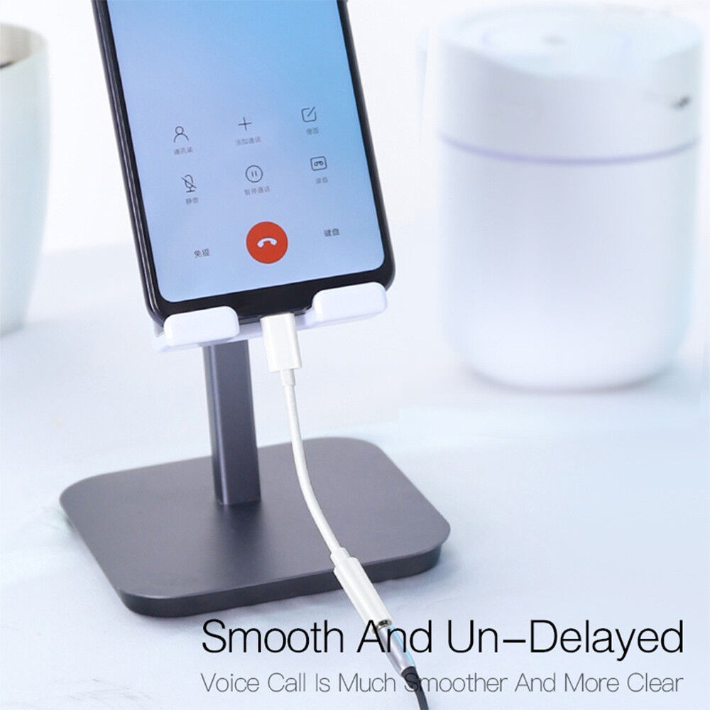 Originele Huawei USB-C naar 3.5mm Jack Audio Adapter 20CM Wit afbeelding 4