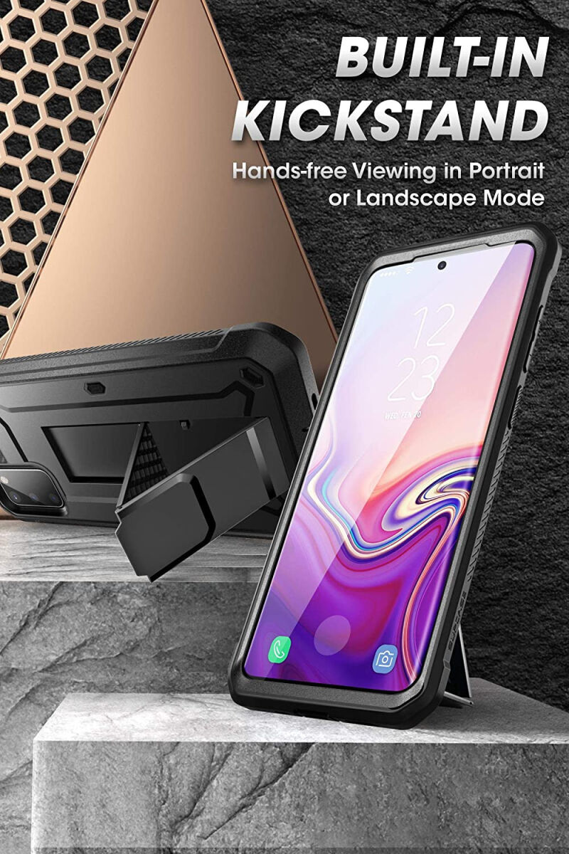 SUPCASE UB Pro Samsung S20 FE Hoesje Full Protect Kickstand Zwart afbeelding 5