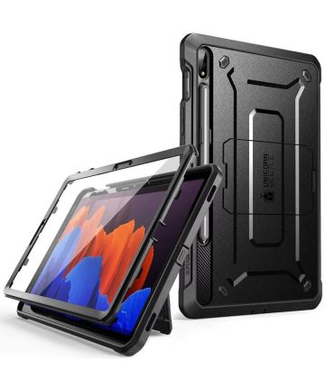 SUPCASE UB Pro Samsung Galaxy Tab S7/S8 Hoes Full Protect Zwart Hoesjes