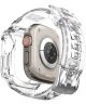 Spigen Rugged Armor Pro - Apple Watch Ultra (2) - Hoesje en Bandje - Clear