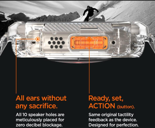 Spigen Rugged Armor Pro - Apple Watch Ultra (2) - Hoesje en Bandje - Clear afbeelding 9