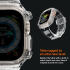 Spigen Rugged Armor Pro - Apple Watch Ultra (2) - Hoesje en Bandje - Clear afbeelding 4
