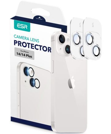 ESR Apple iPhone 14 / 14 Plus Camera Lens Protector Zwart Screen Protectors