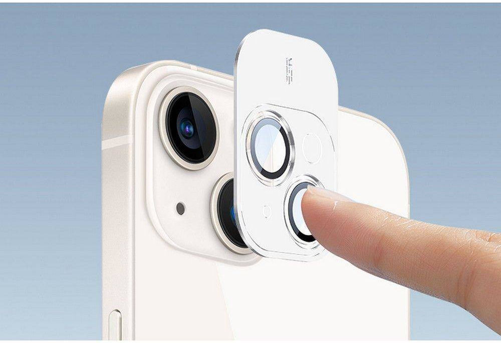 ESR Apple iPhone 14 / 14 Plus Camera Lens Protector Zwart afbeelding 8