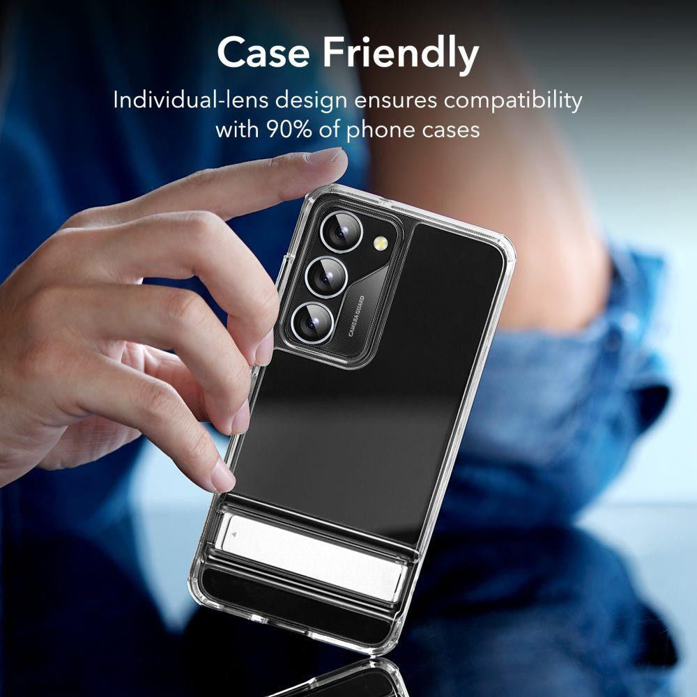 ESR Samsung Galaxy S23 / S23 Plus Camera Lens Protector Zilver afbeelding 4