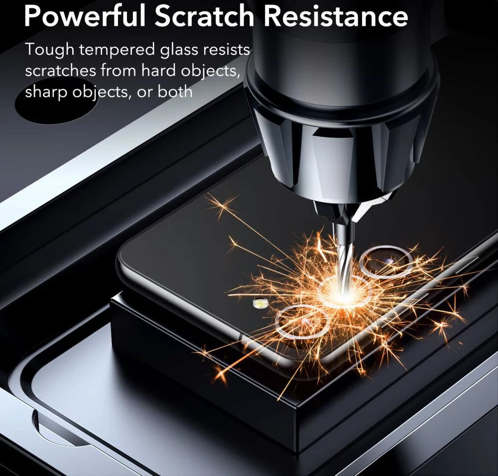 ESR Samsung Galaxy S23 / S23 Plus Camera Lens Protector Zilver afbeelding 7