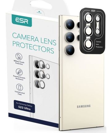 ESR Samsung Galaxy S23 Ultra Camera Lens Protector Zilver Screen Protectors