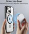 ESR Classic Hybrid Apple iPhone 14/13 Hoesje MagSafe Zwart Transparnt afbeelding 2
