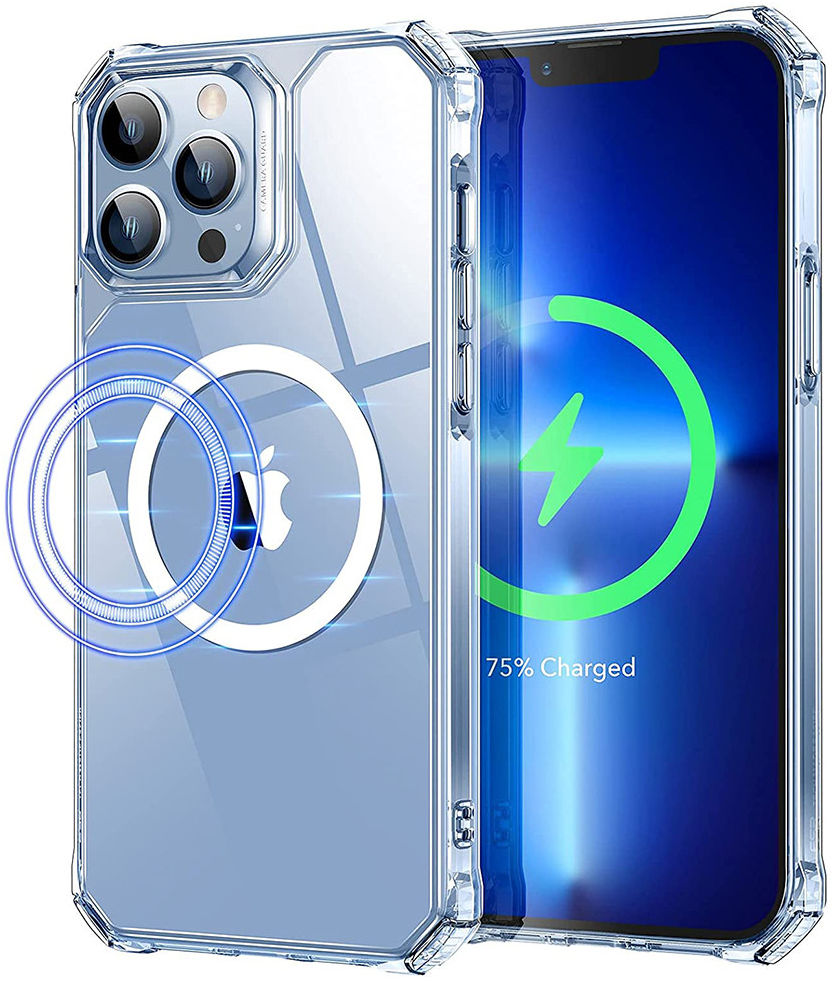 ESR Air Armor HaloLock Apple iPhone 13 Pro Hoesje MagSafe Transparant afbeelding 1
