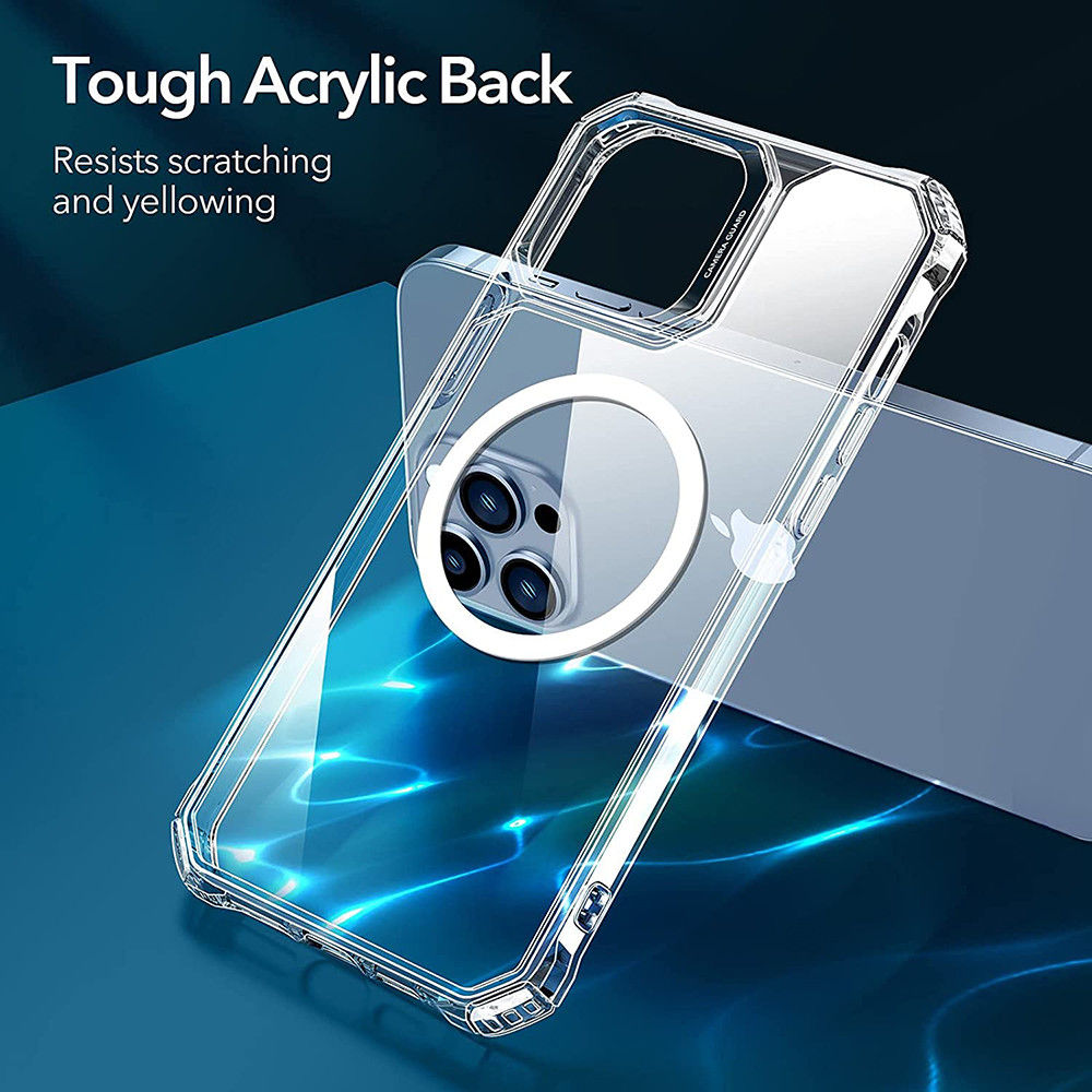 ESR Air Armor HaloLock Apple iPhone 13 Pro Hoesje MagSafe Transparant afbeelding 5